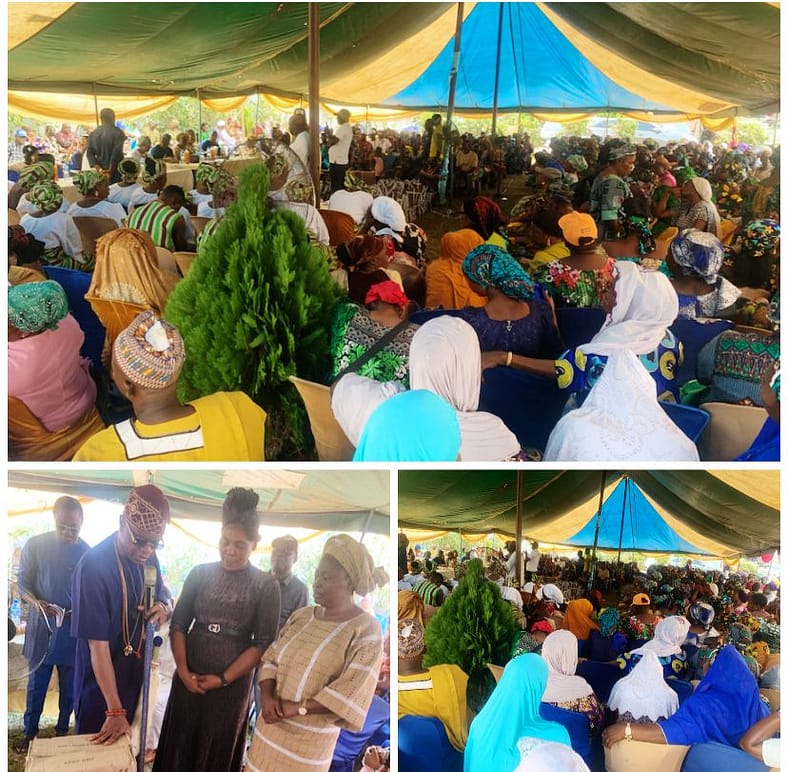 Tunji-Ojo Empowers Widows, Orphans, Offers Scholarships, Cash Support and Work Tools